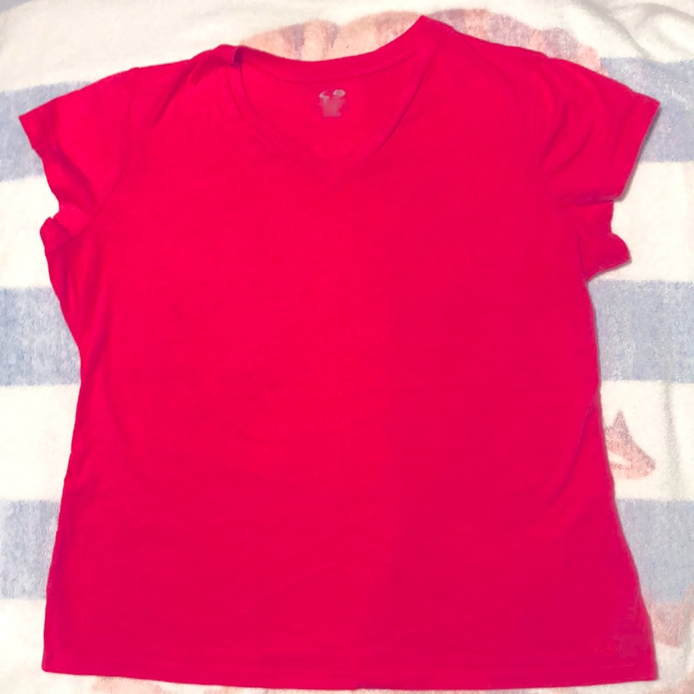 Champion XL v-neck short sleeve t shirt.